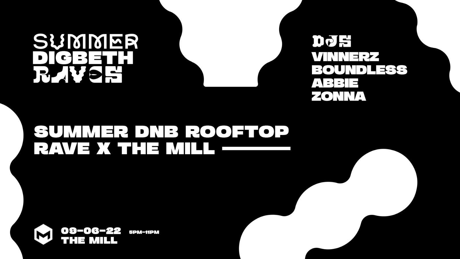 DnB Summer End Of Year Rave x The Mill & Roof Garden [90% SOLD OUT!]