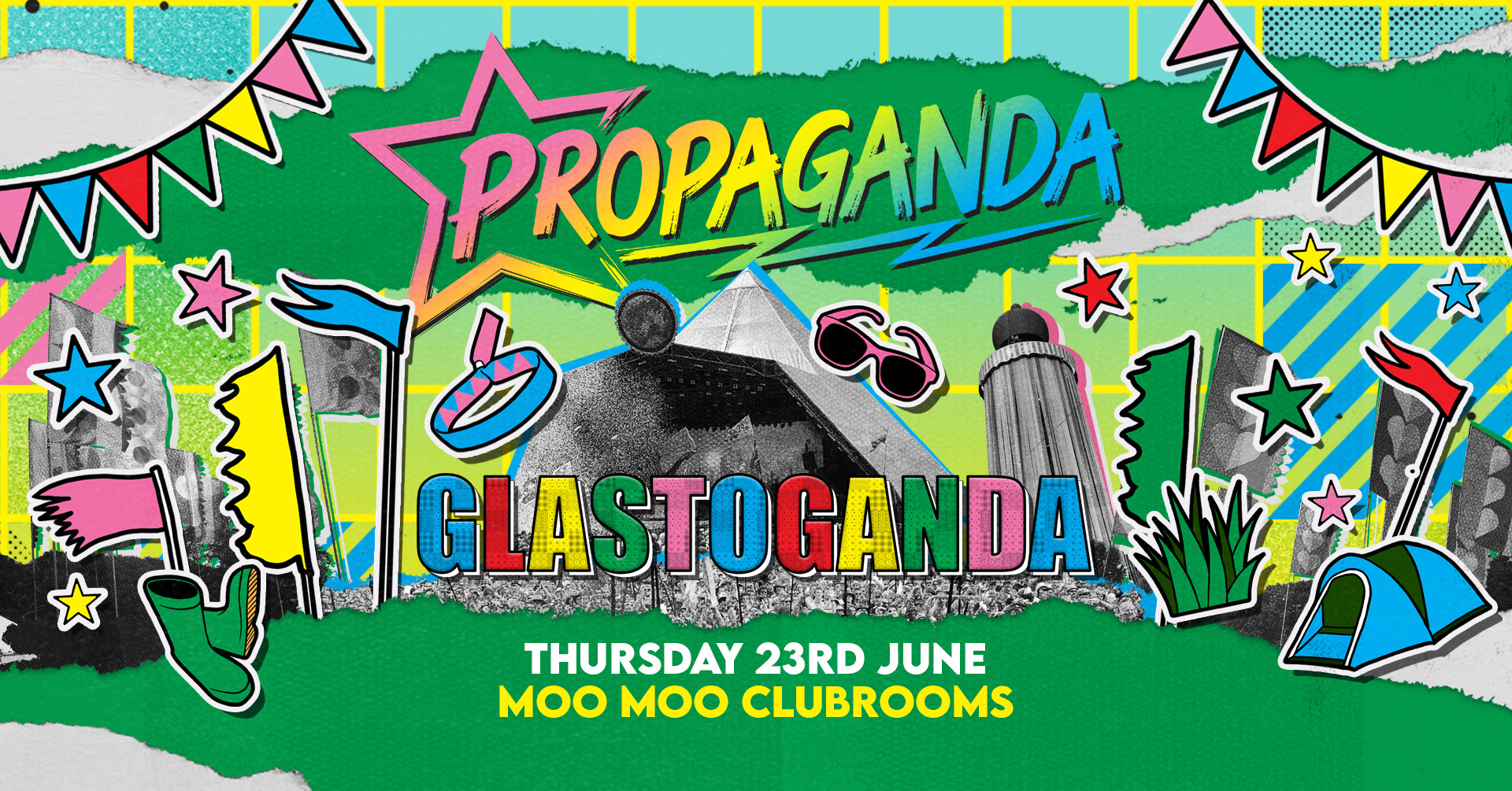 Propaganda Cheltenham – Glastoganda!