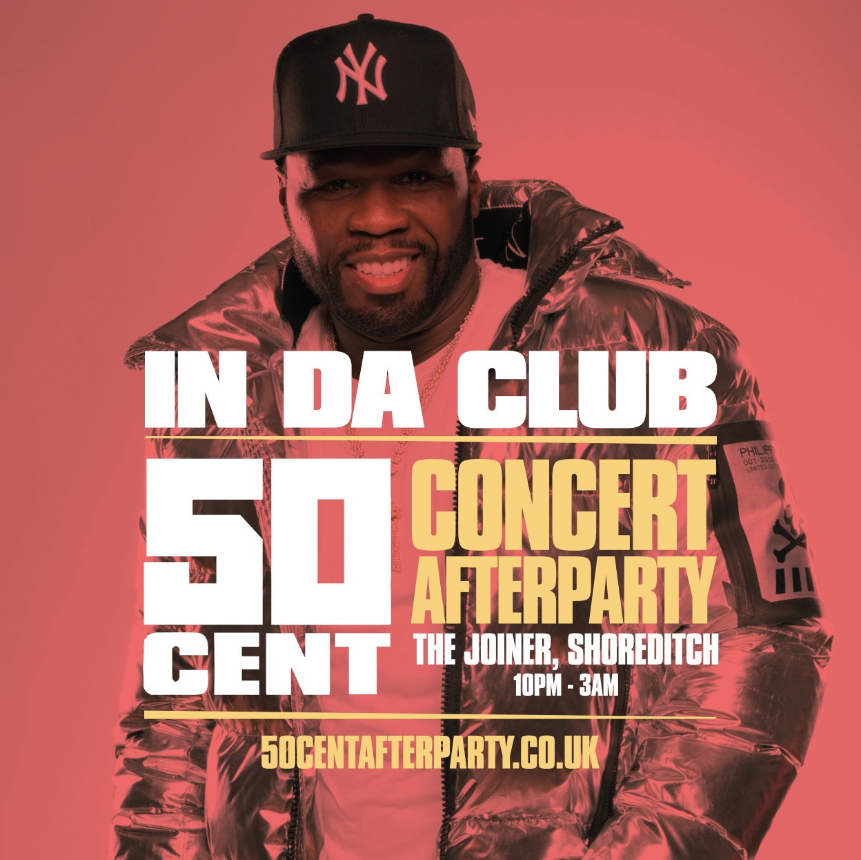 In Da Club - 50 Cent Concert After Party at The Joiner on Worship, London  on 10th Jun 2022 | Fatsoma
