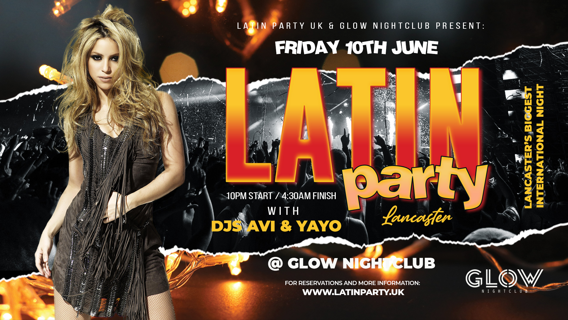 Latin Party  Lancaster: End of Exams/Last One | Friday 10th June