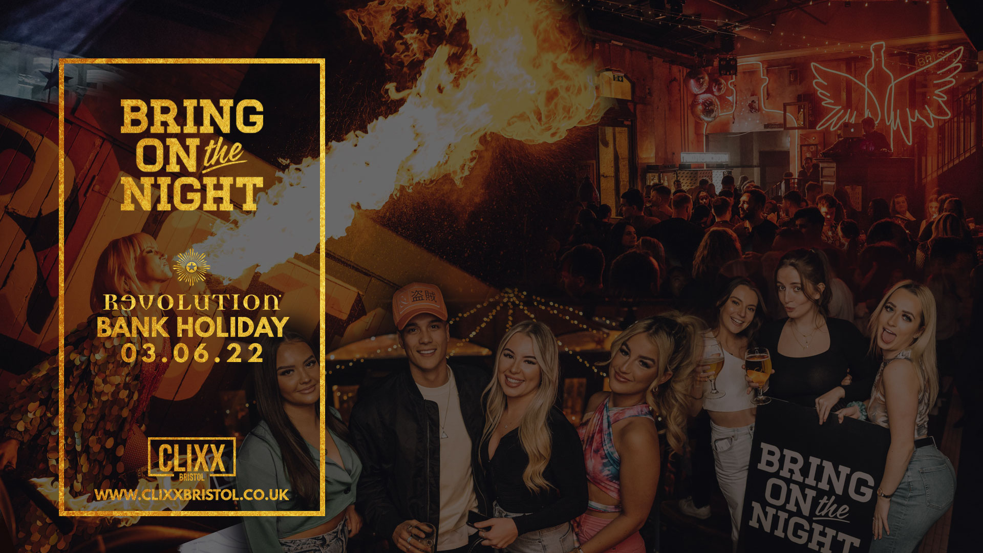 Bring On the Night – Bank Holiday Weekend