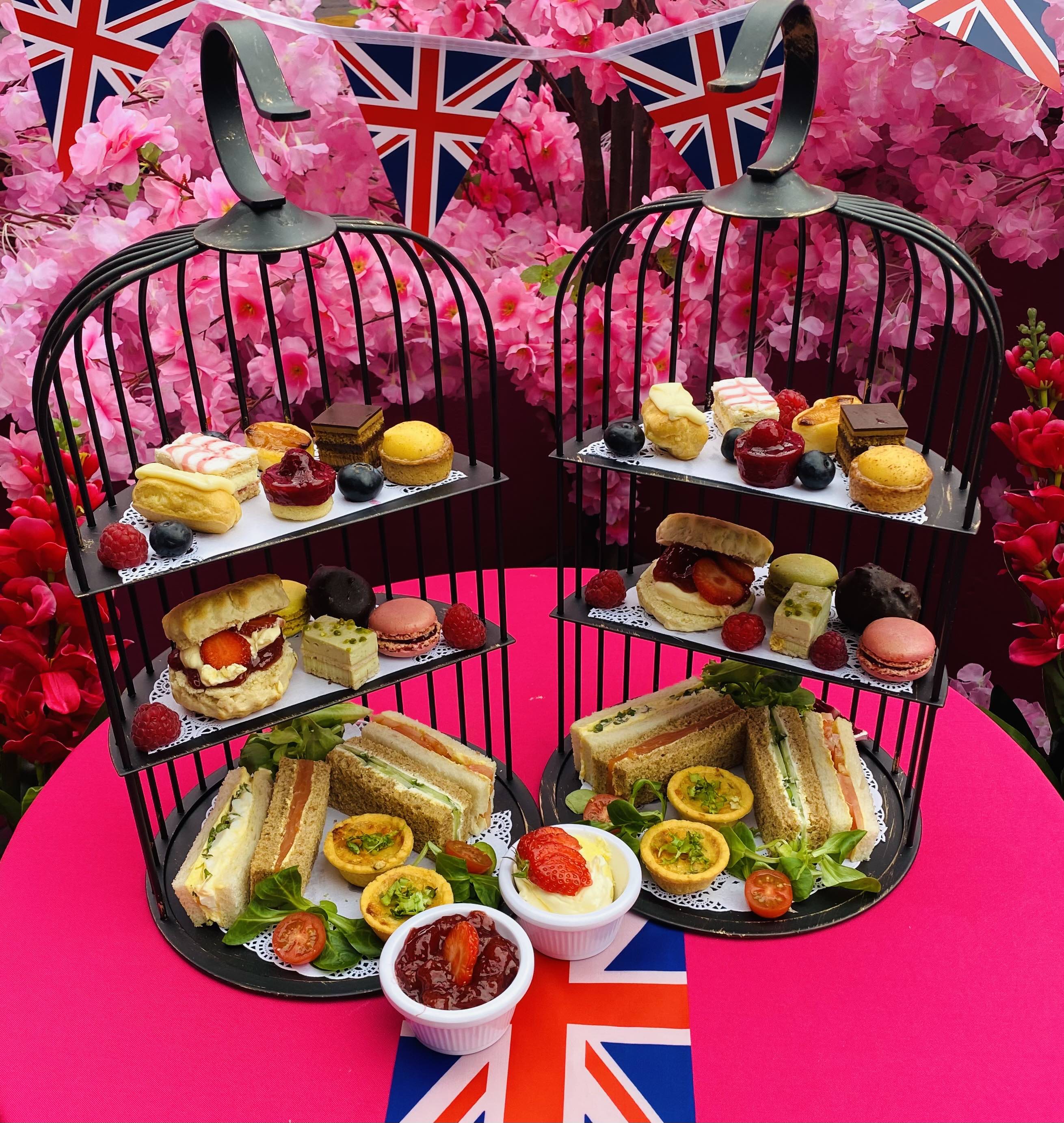 Afternoon Tea on the Terrace at Flamingo Terrace Bar & Roof Garden