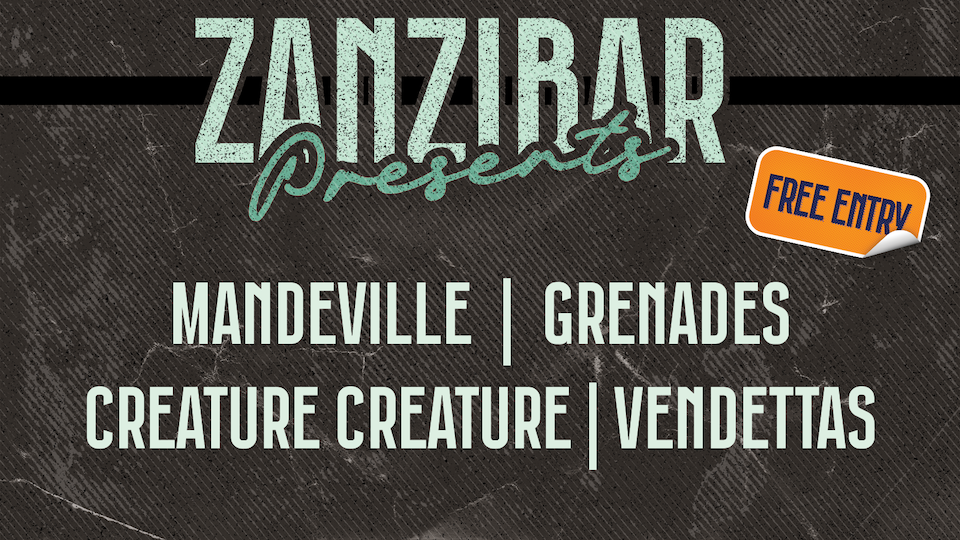 Zanzibar Presents – FREE Rock ‘n’ Roll