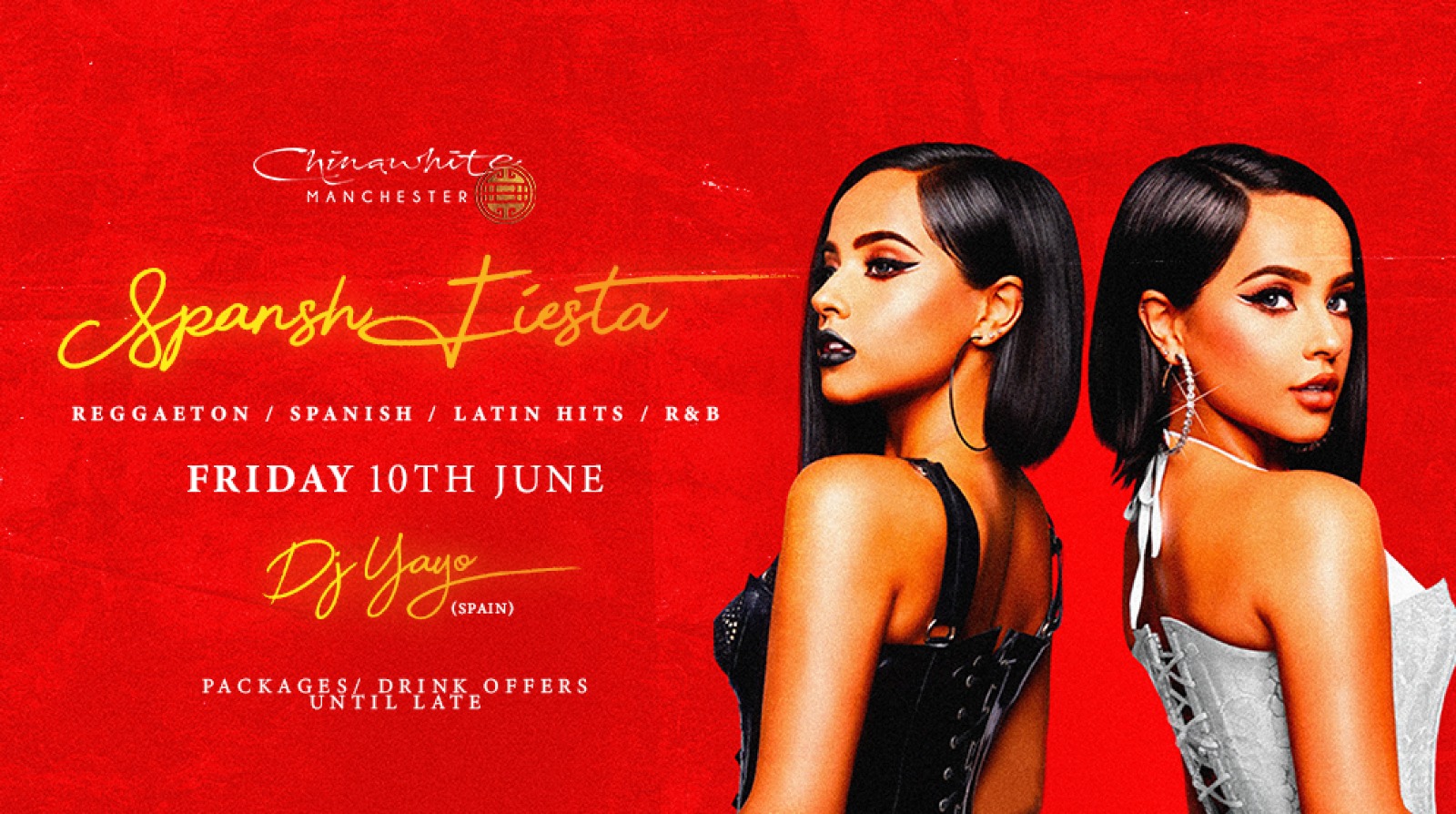 Spanish Fiesta Manchester – Friday 10th June | Chinawhite