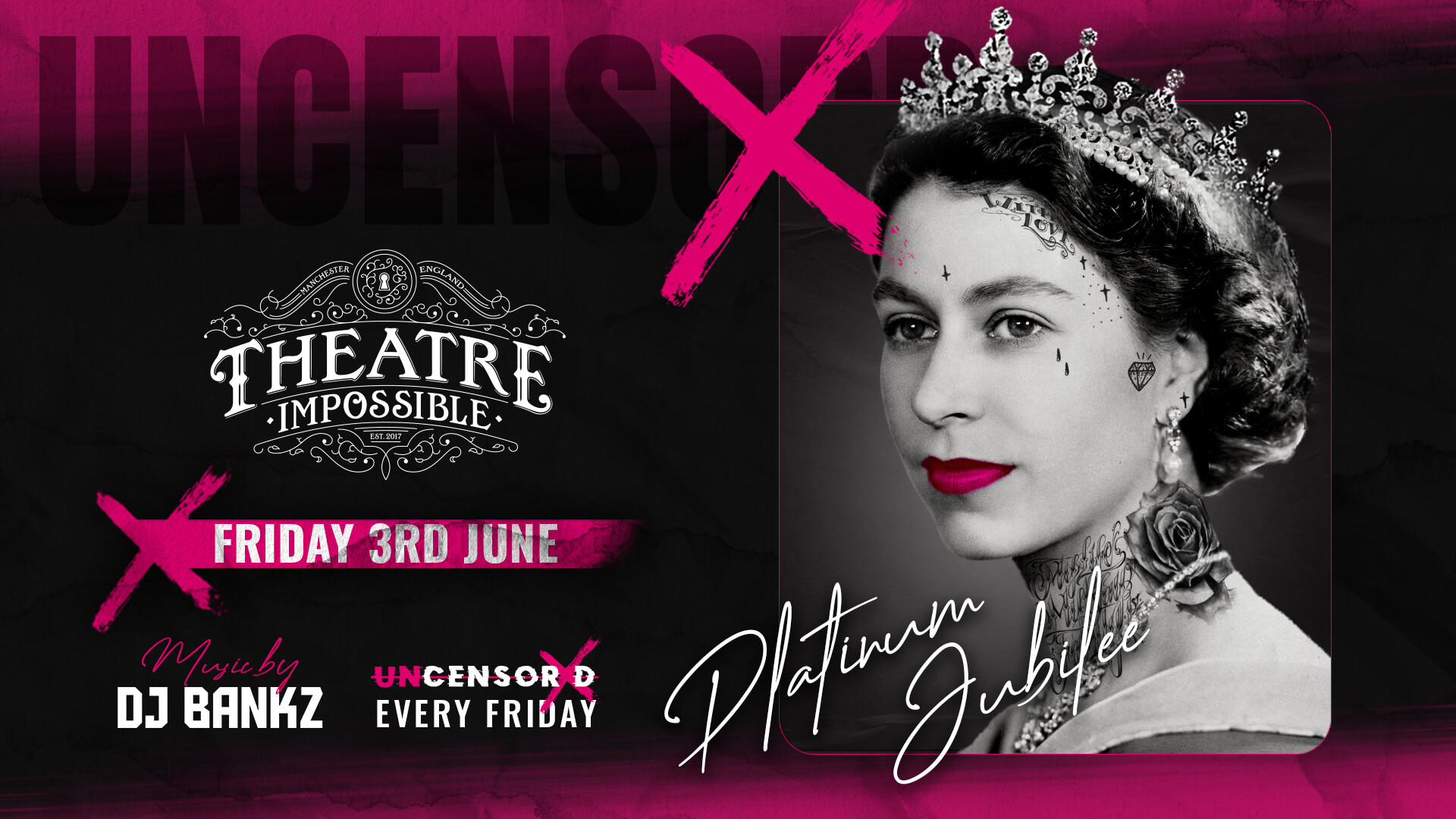 UNCENSORED FRIDAYS 🔞 IMPOSSIBLE NIGHTCLUB ! Manchester’s Biggest & Hottest Friday Night 👑