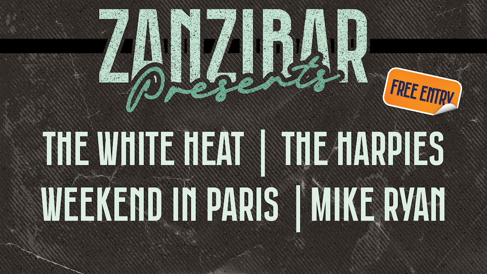 Zanzibar Presents – FREE Rock ‘n’ Roll