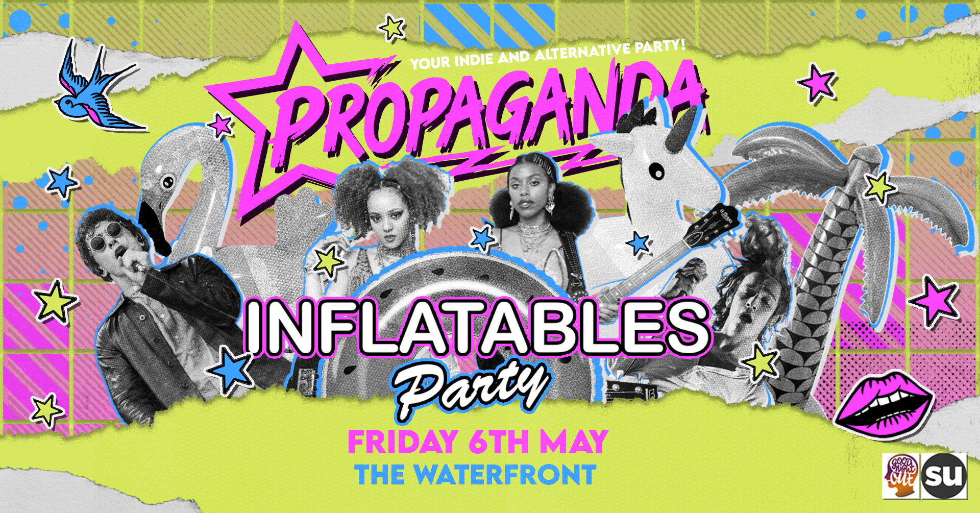 TONIGHT! Propaganda Norwich – Inflatables Party!