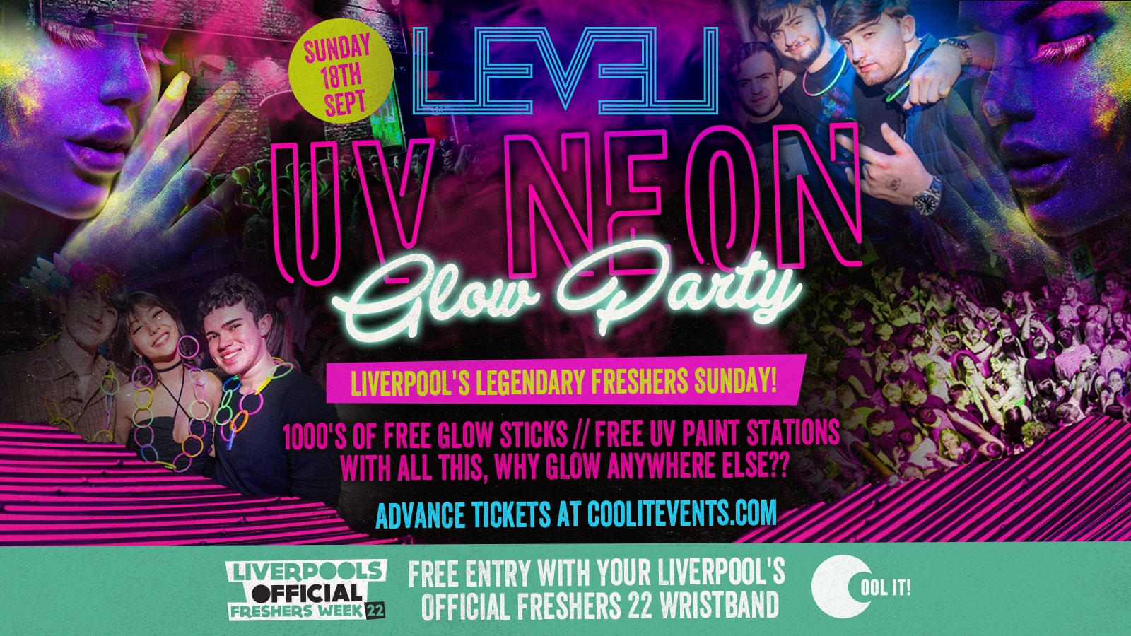 UV Neon Glow Party : Freshers Sunday