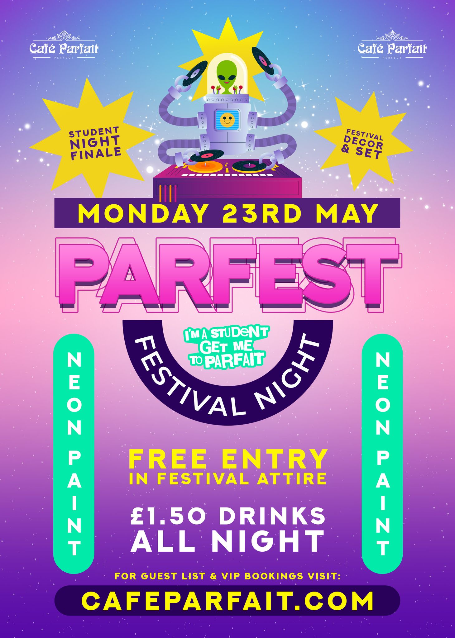 ParFest//I’m A Student Get Me To Parfait