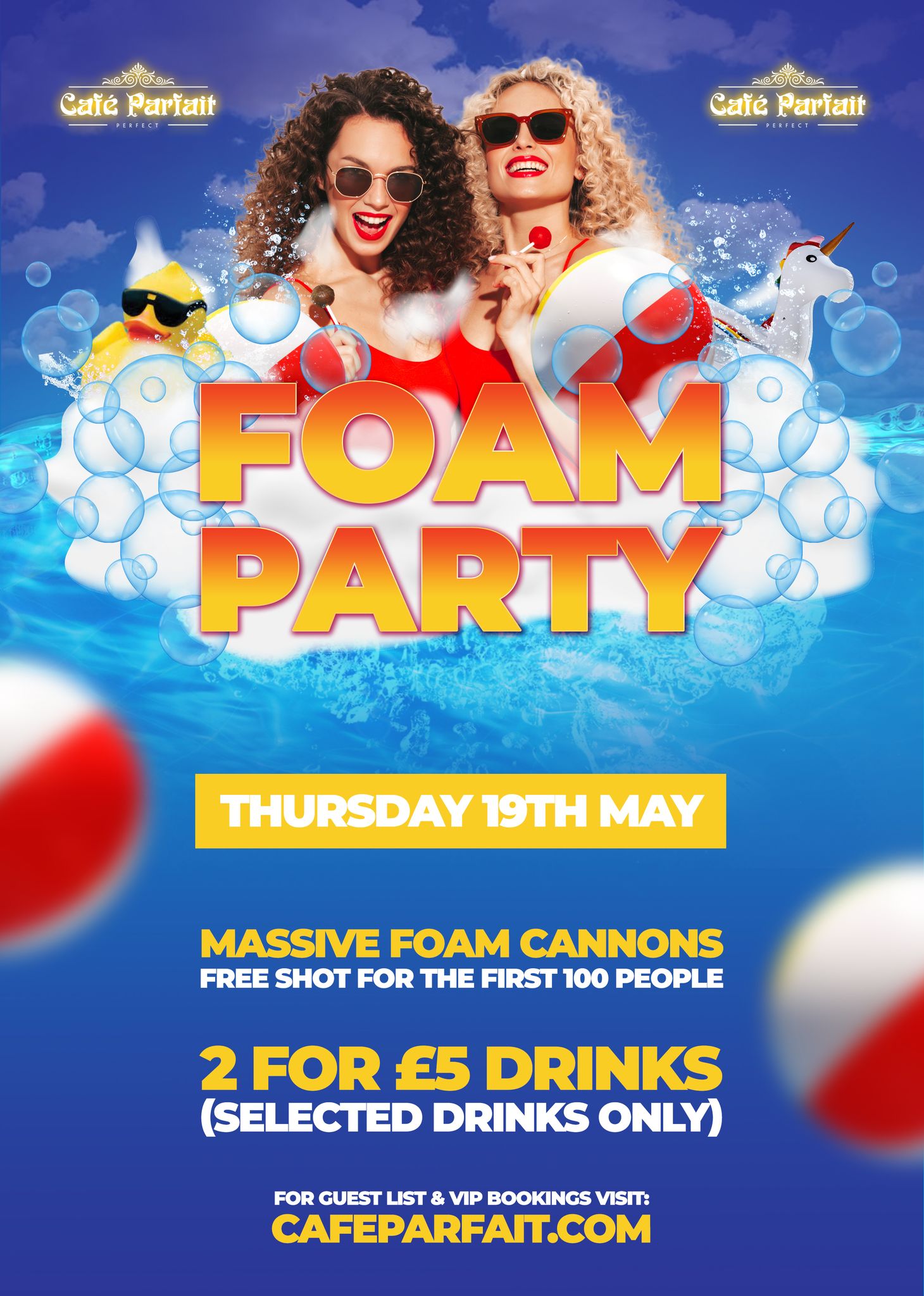 THE FOAM PARTY//Thirsty Thursday
