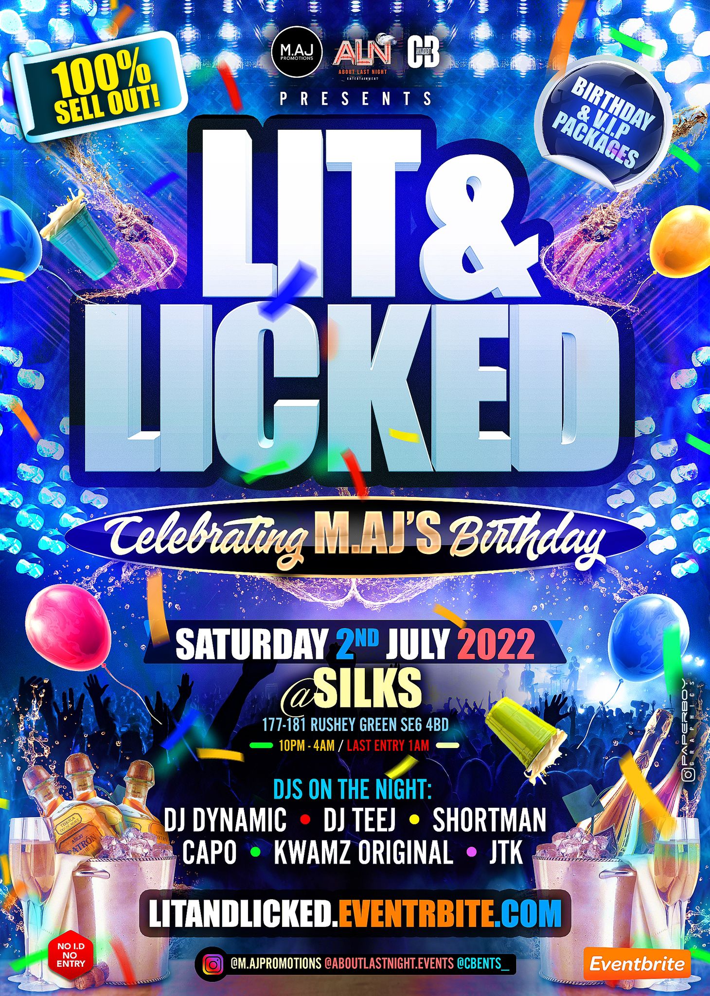 Lit & Licked at SILKS, London on 2nd Jul 2022 | Fatsoma