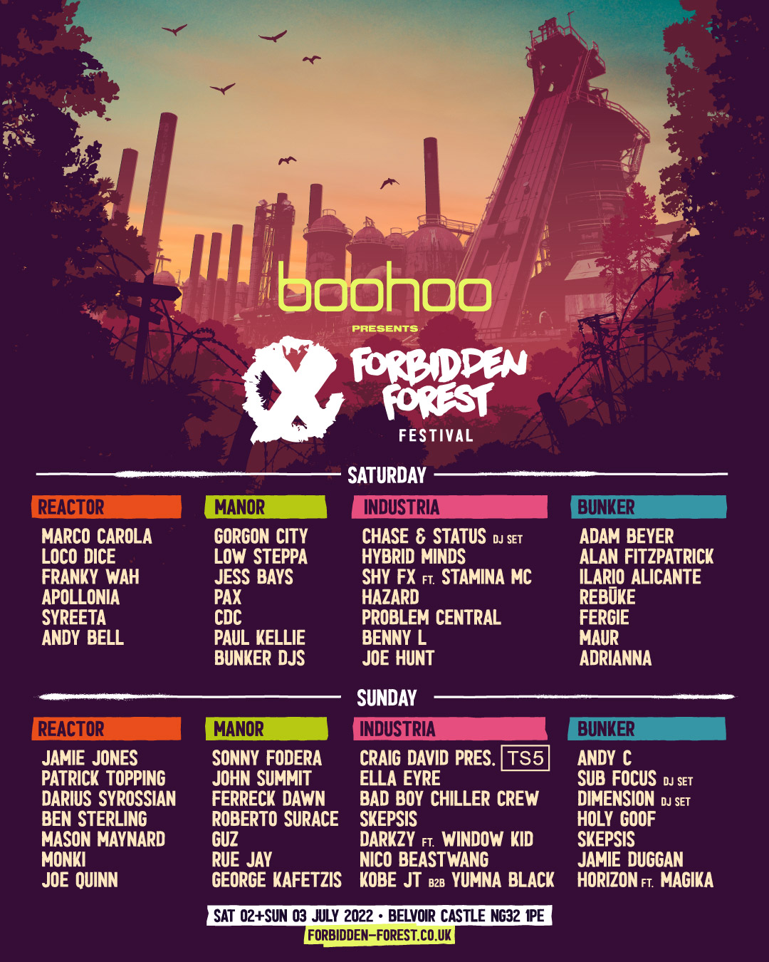 Forbidden Forest Festival at Belvoir Castle, Grantham on 1st Jul 2022 |  Fatsoma