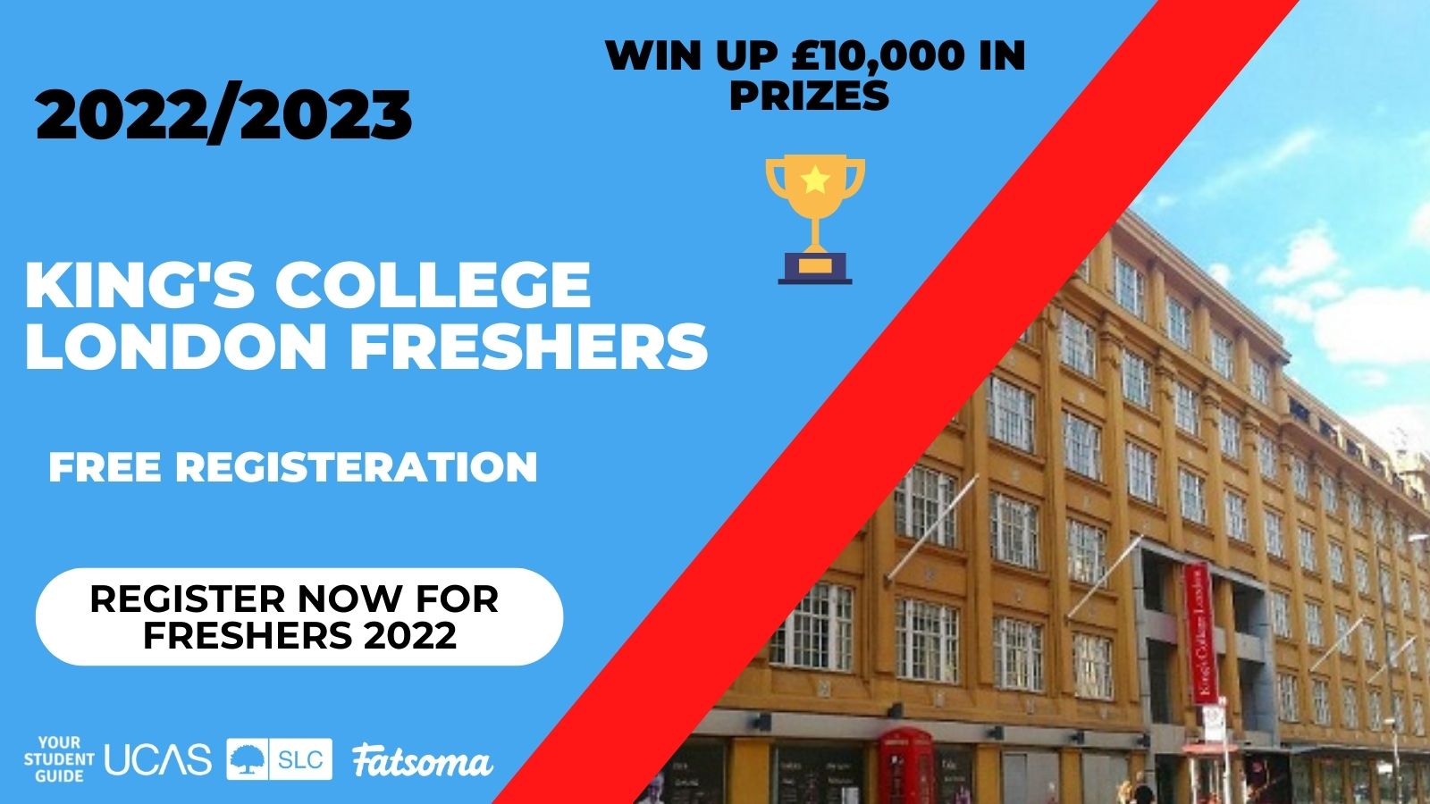 King's College London Freshers 2022 Register Now For Free! at