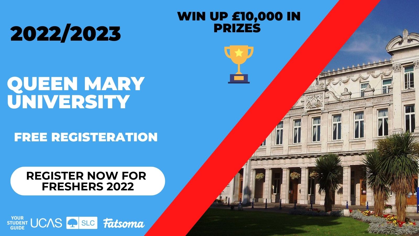 Queen Mary Freshers 2022 Register Now For Free at Multiple Venues