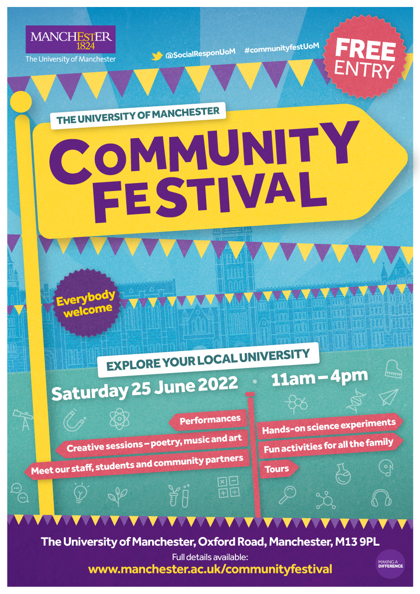 University of Manchester Community Festival 2022 at University Place