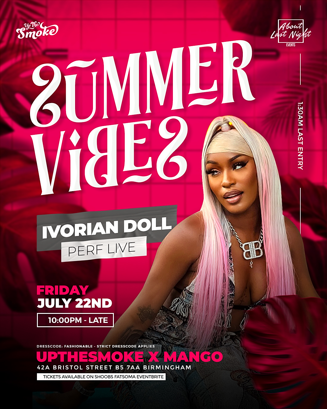 IVORIAN DOLL PERF LIVE SUMMER VIBES at Mango Night