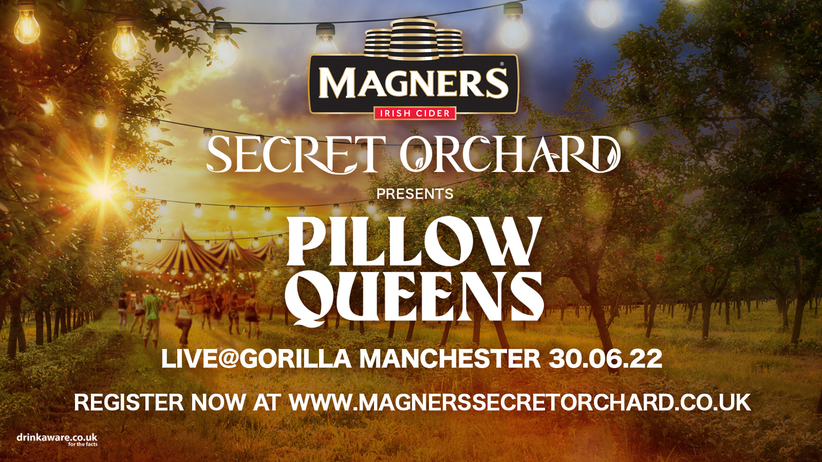 Postponed – Magners Secret Orchard presents: Pillow Queens