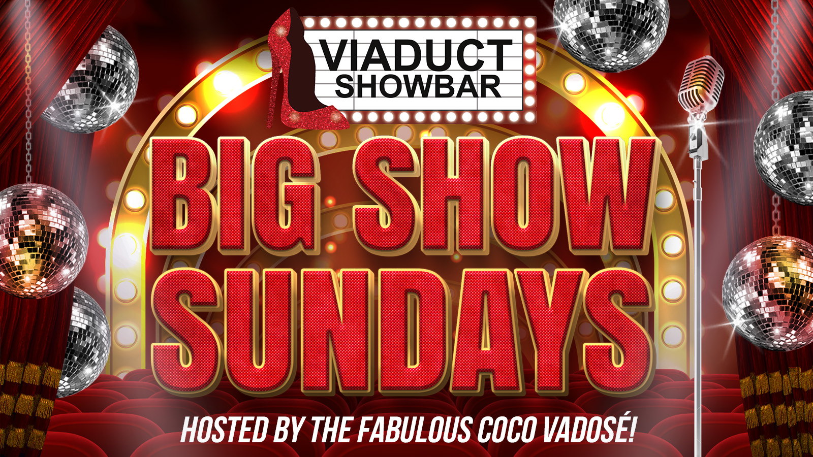 Big Show Sunday Marie La Rae at Viaduct Showbar, Leeds on 4th Sep