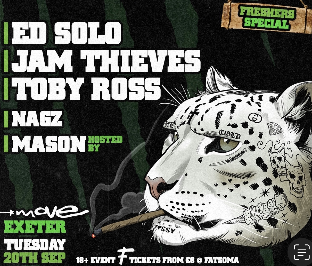 Long dark tunnel presents Jungle cakes – Ed Solo-Jam Thieves – Toby Ross