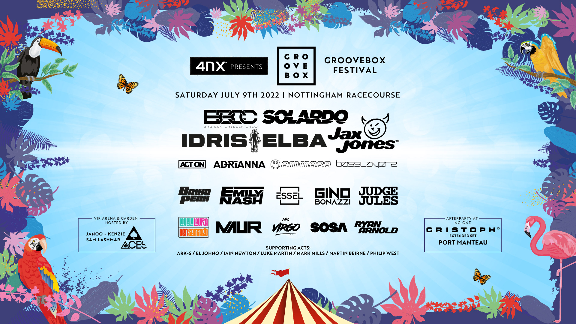 Groovebox Festival 2022 Presented By 4NX (pre-sale sold out, limited tickets on the door)