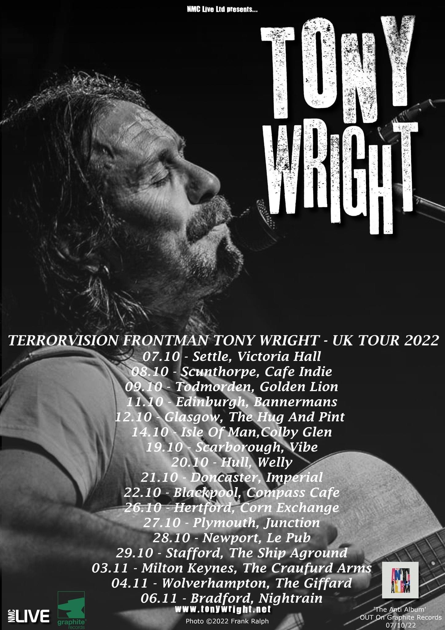 Tony Wright of Terrovision