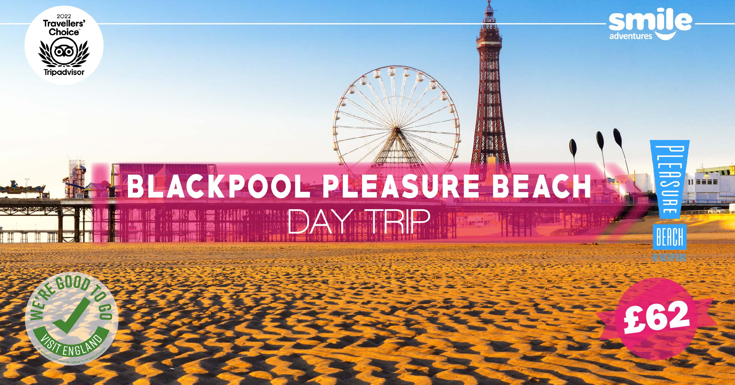 Blackpool Pleasure Beach – From Manchester