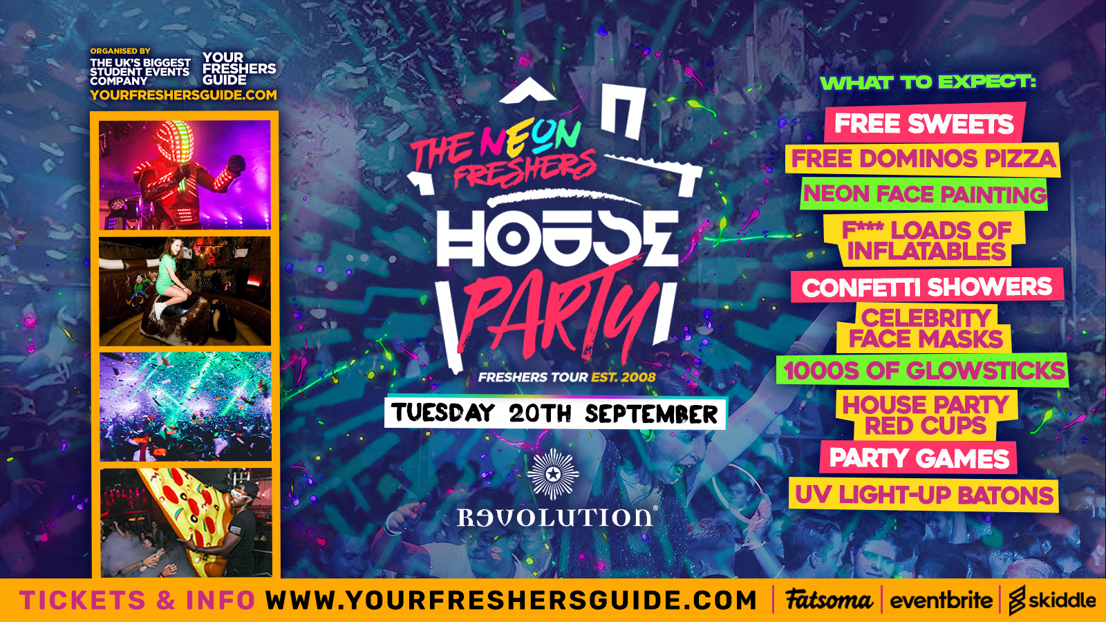 Neon Freshers House Party / Chester Freshers 2022 – ⚠️LAST 25 TICKETS ⚠️