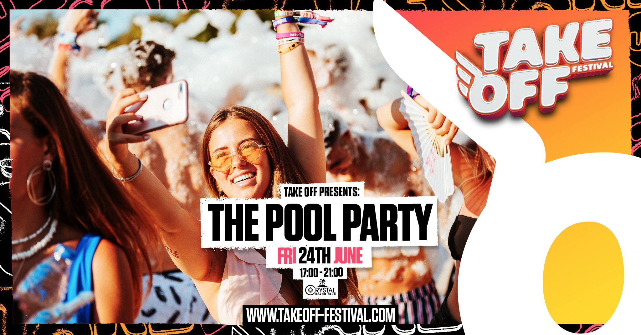 Take Off Presents: THE POOL PARTY at Crystal Beach