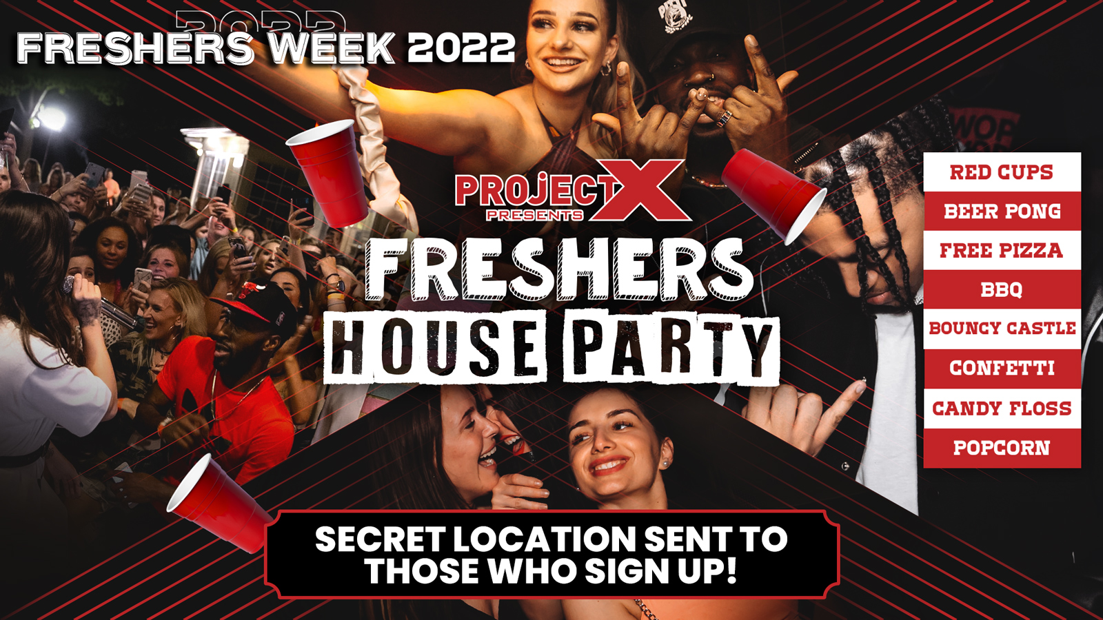 CAMBRIDGE FRESHERS SECRET HOUSE PARTY Cambridge Freshers 2022 at