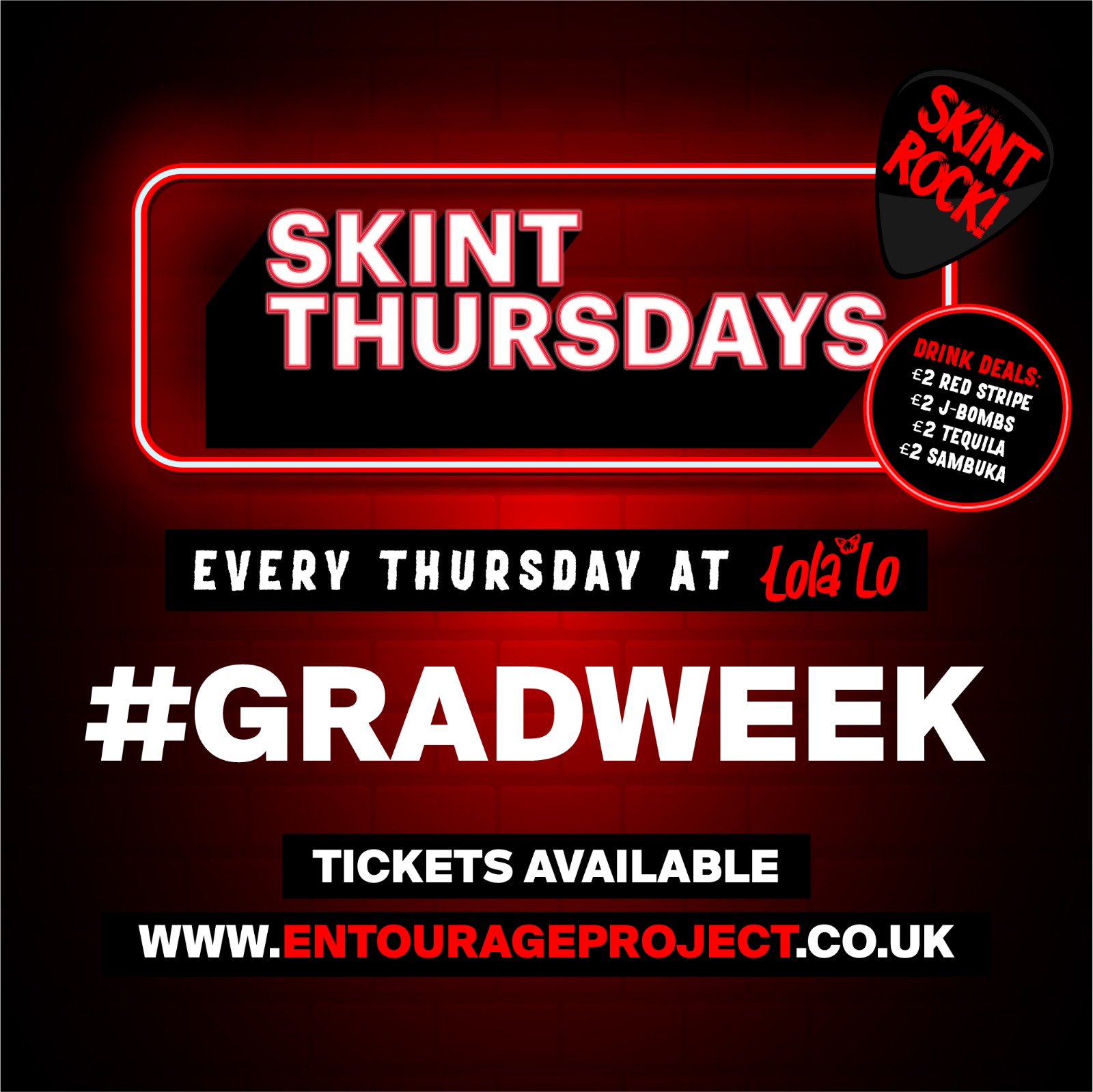 Skint Thursday –  #GRADWEEK