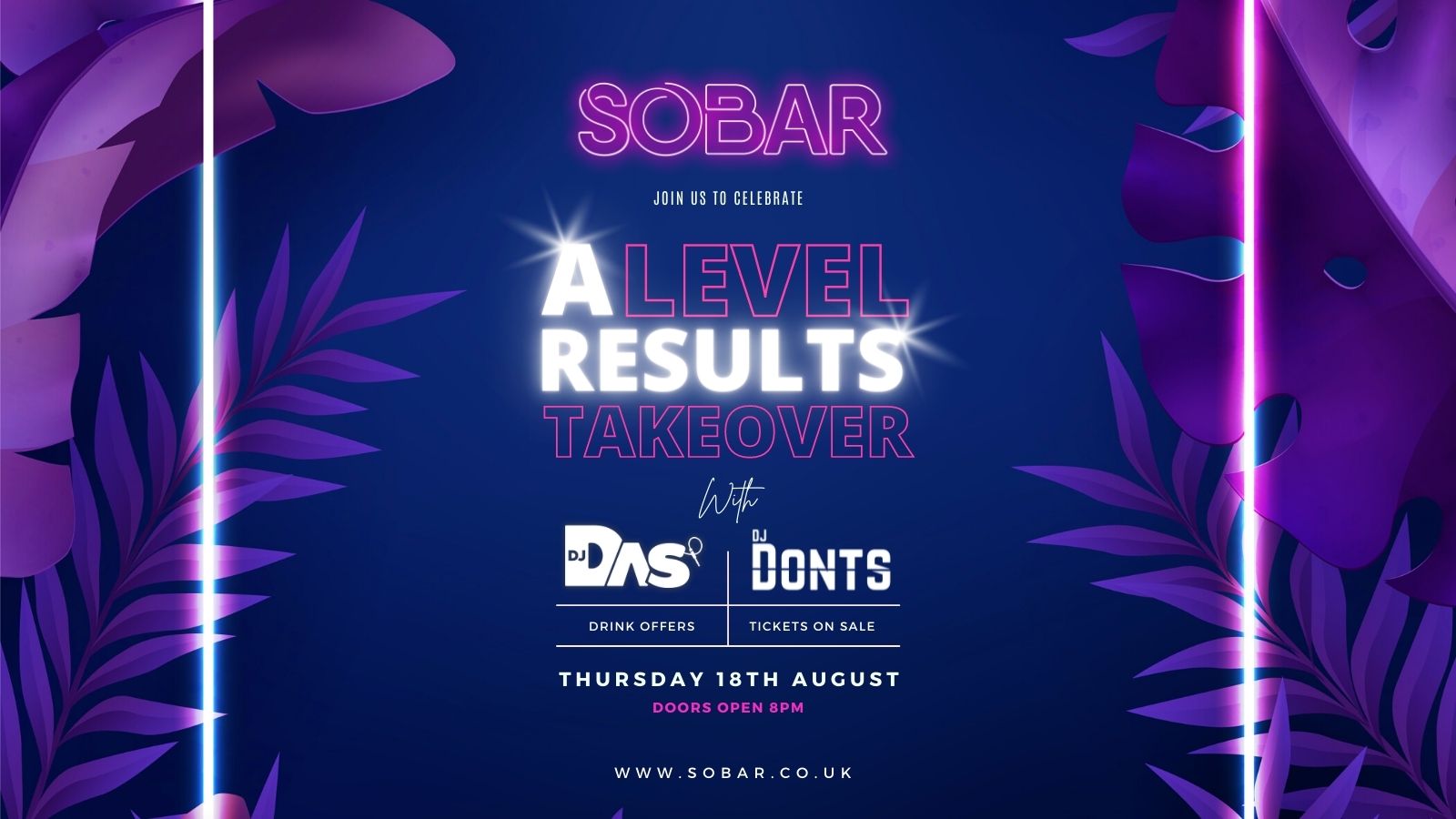 MIRROR Presents A-Level Results Night