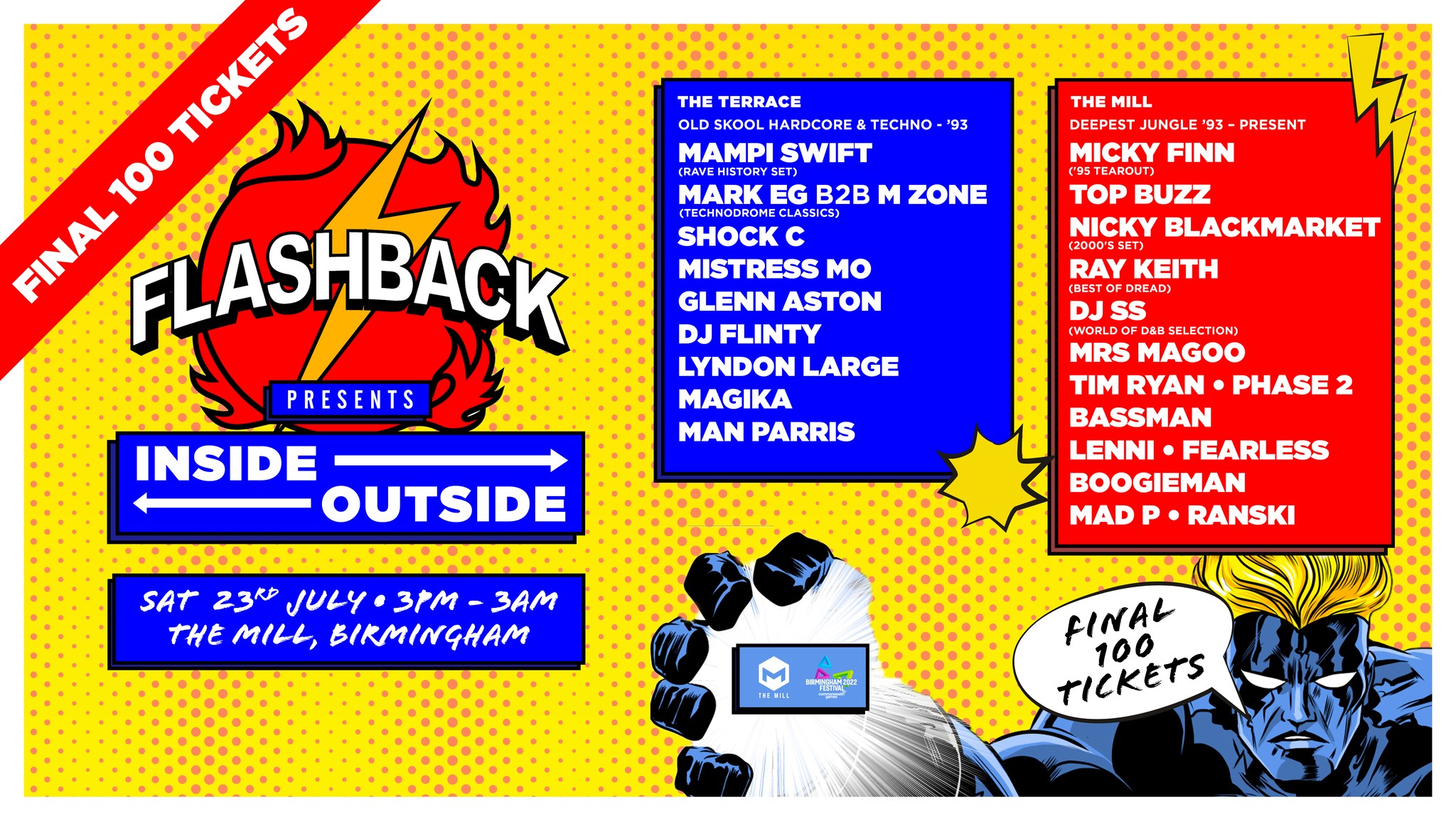 Flashback presents Inside / Outside