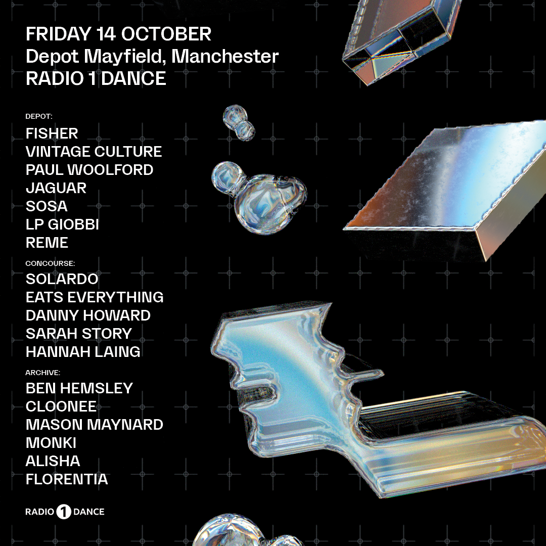 BBC RADIO 1 DANCE PRESENTS at The Warehouse Project, Manchester on 14th