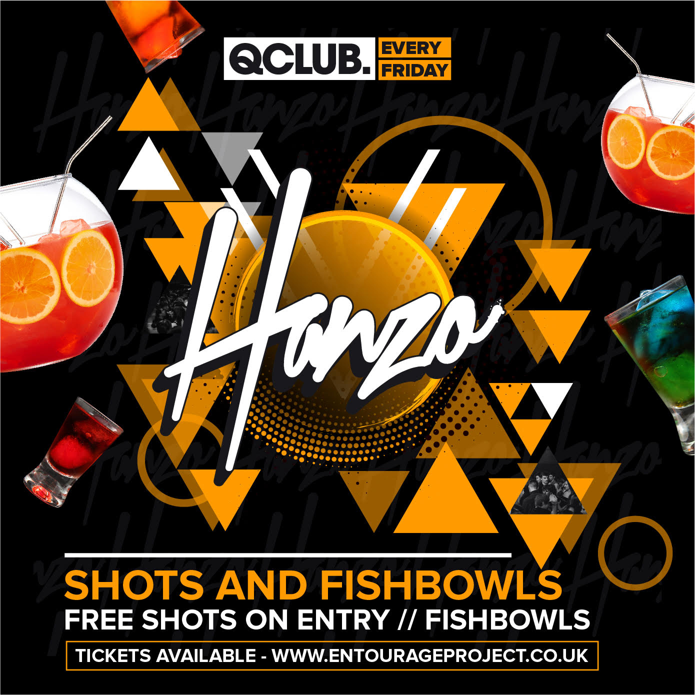 Hanzo –  Free Shot + Fishbowl (EVENT CANCELLED)