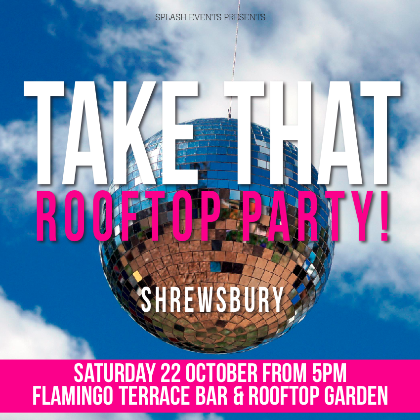 TAKE THAT ROOF TOP PARTY at Flamingo Terrace Bar and Roof Garden