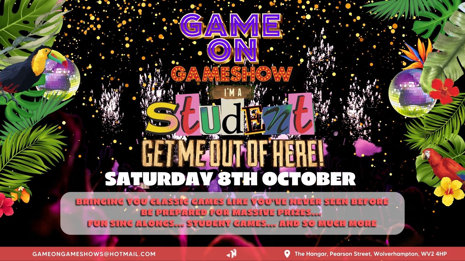 Game On Gameshow I’m a student Get Me Out Of Here