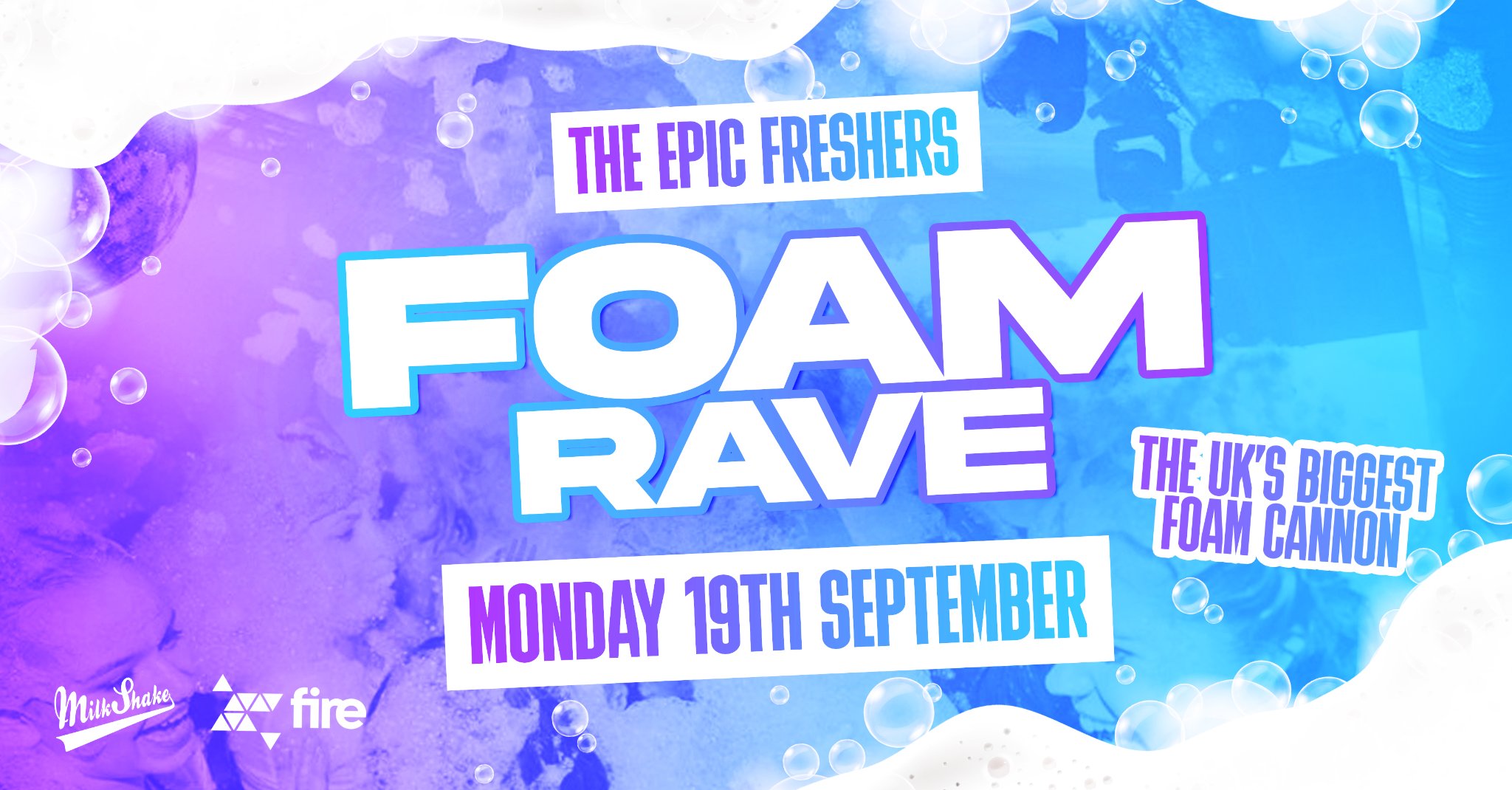 The Epic Freshers Foam Rave 💦 | Live From Fire London