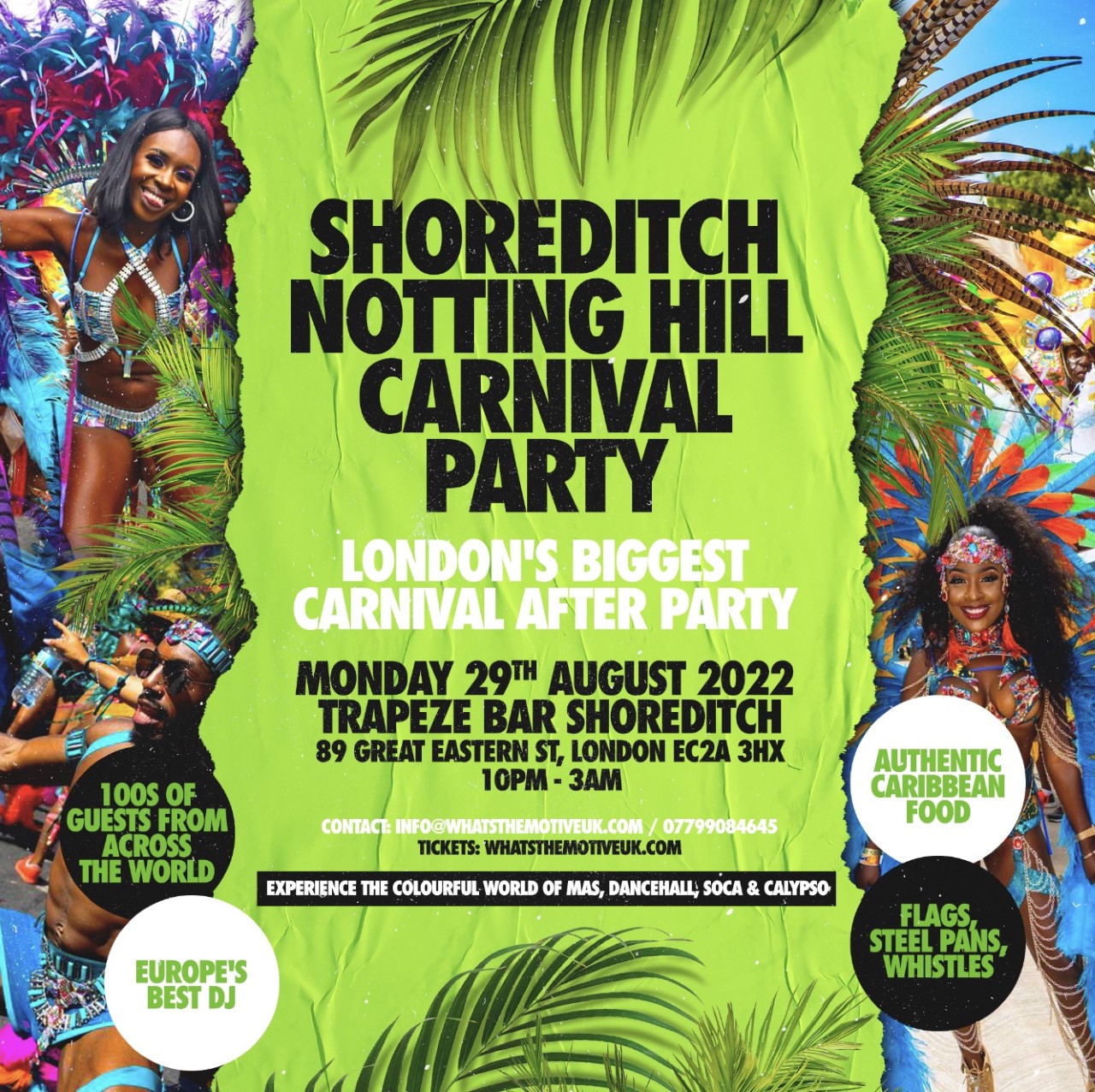 SOUTH LONDON NOTTING HILL CARNIVAL PARTY at Lit, London on 29th Aug 2022 Fatsoma
