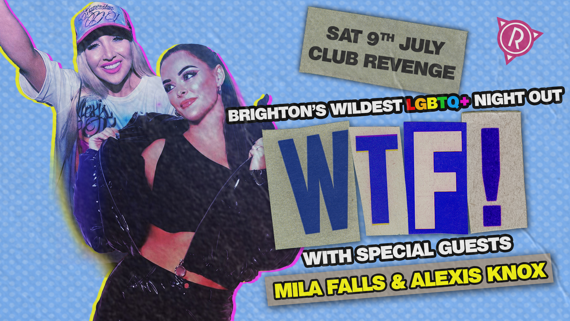 Mila Falls & Alexis Knox LIVE at WTF! @ Club Revenge