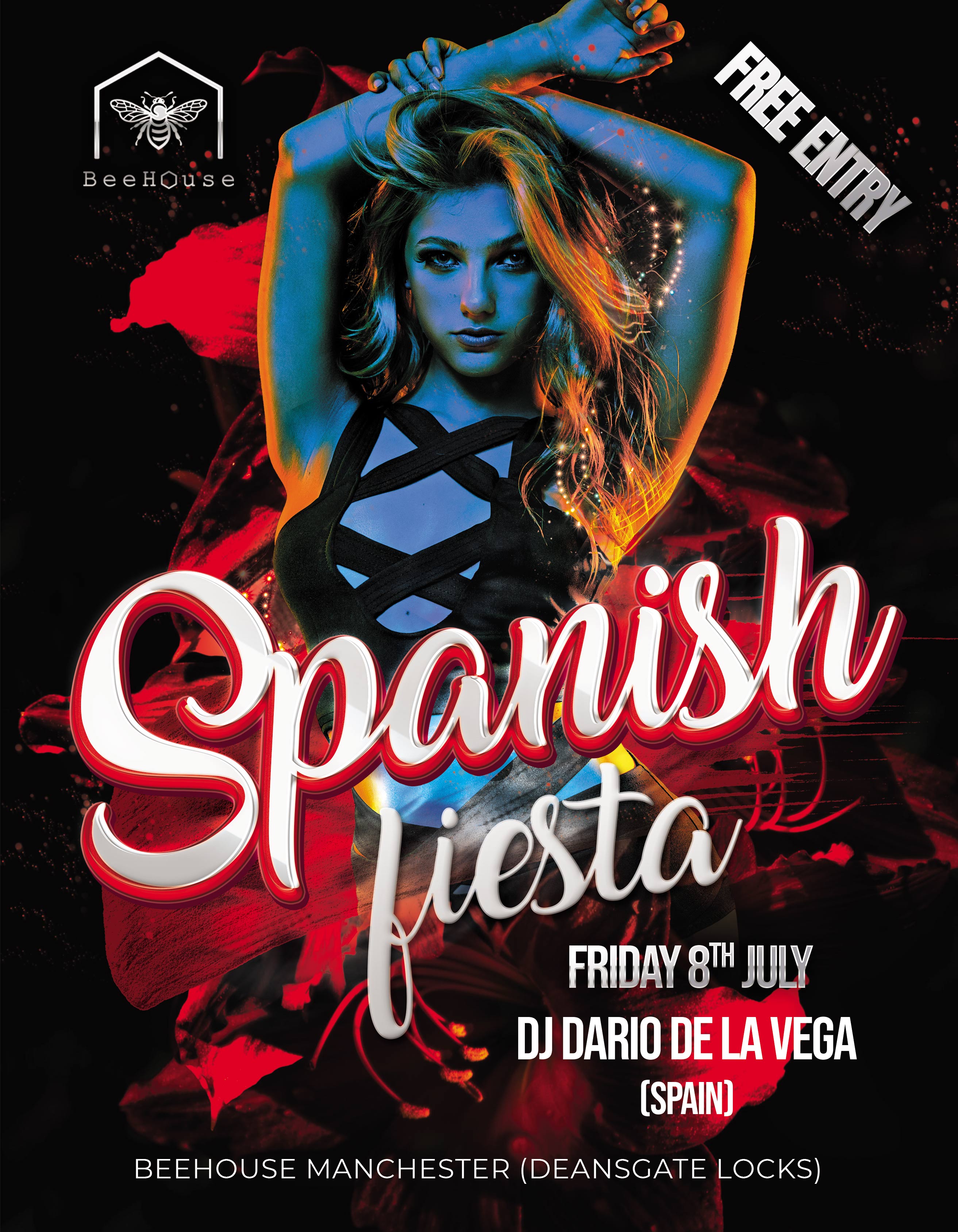 Spanish Fiesta Manchester – Friday 8th July | Beehouse