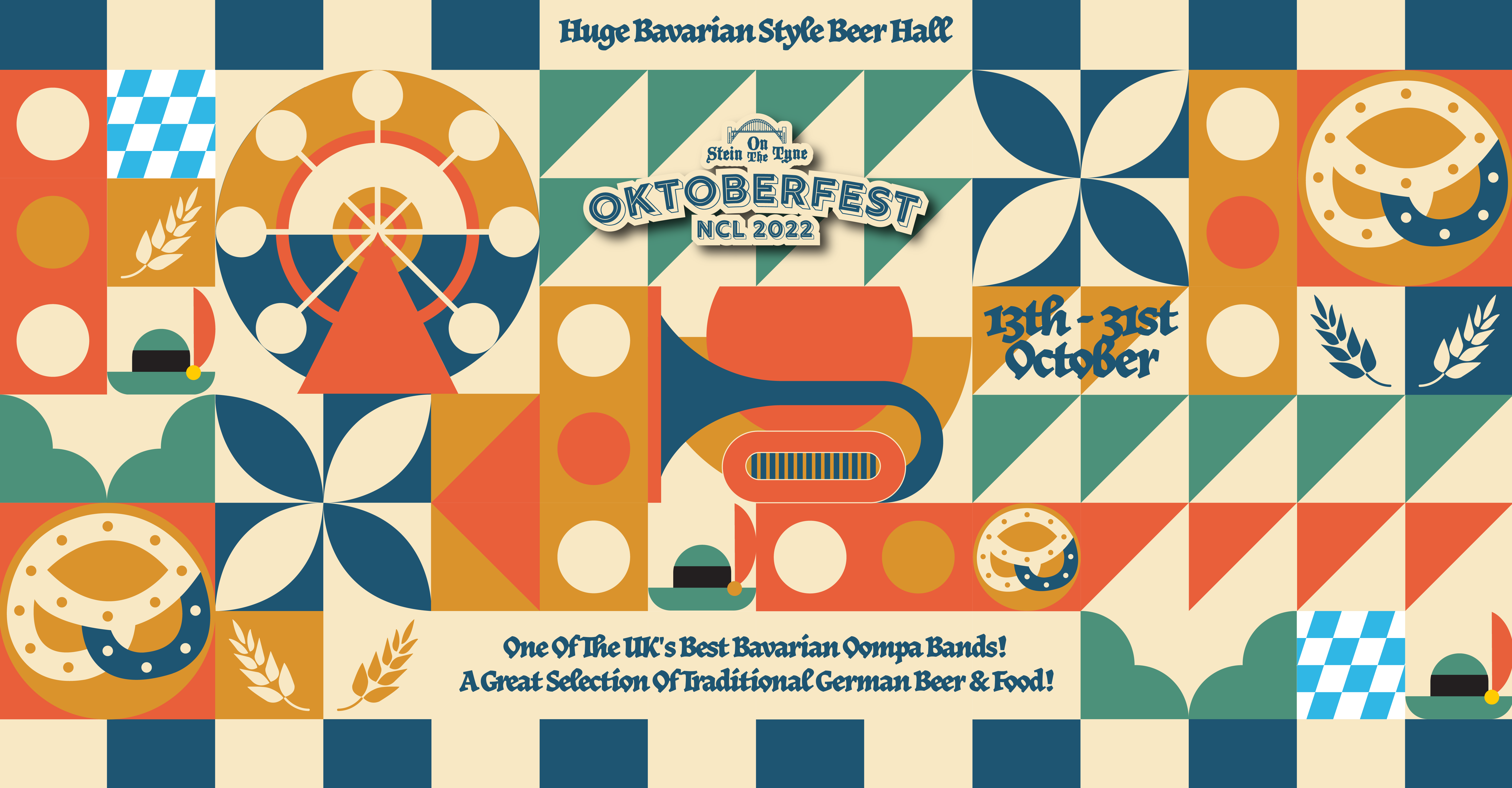 Oktoberfest – Friday 14th October 2022 – 6pm Start