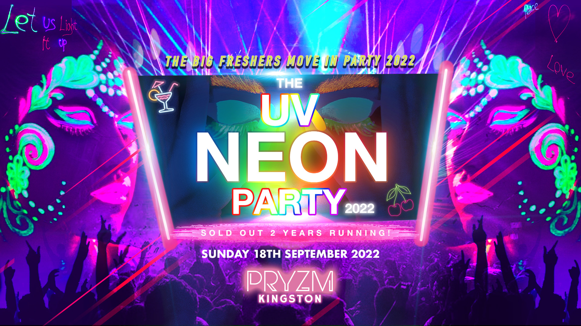 ONE BIG SUNDAY! The Uv Neon Party 2022 Freshers Party 2022