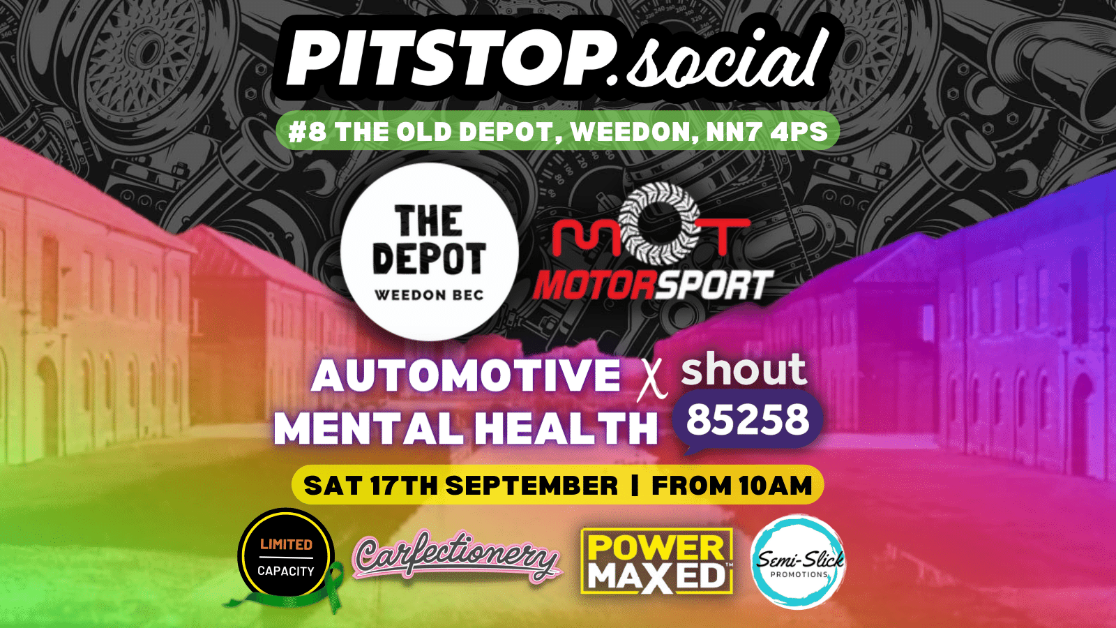 PITSTOP Social Charity Meet 💚 Cars & Coffee at The Depot 💚 with MOT