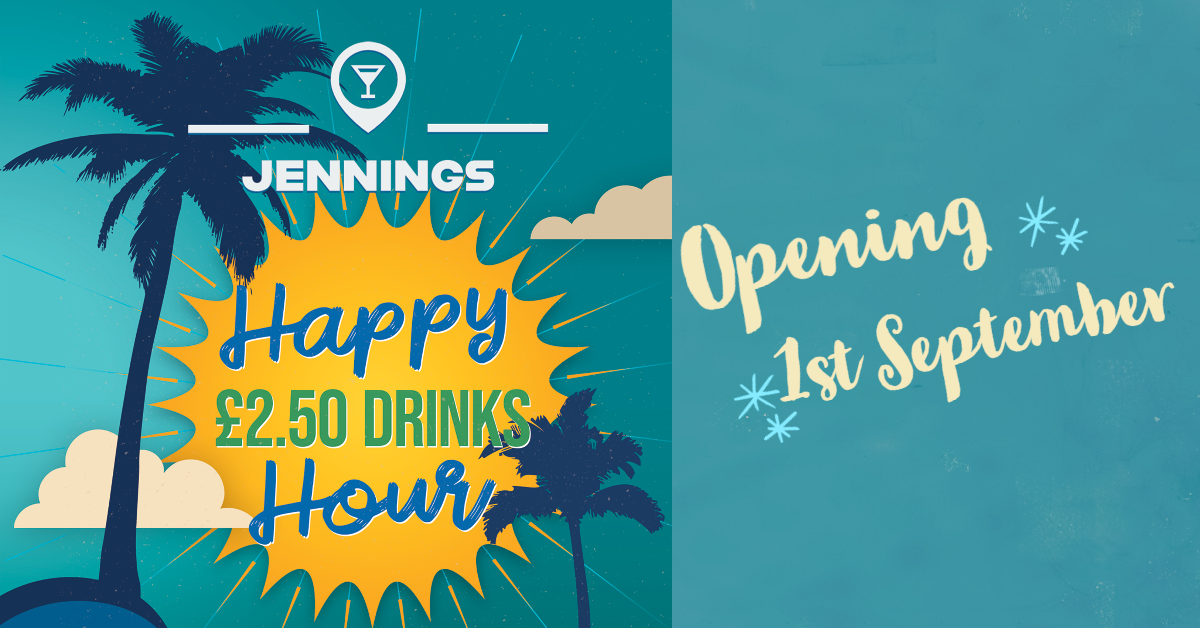 Opening Day! Jennings Bar & Happy Hour🍻🥂🍹🍸 at Jennings Bar, Gloucester