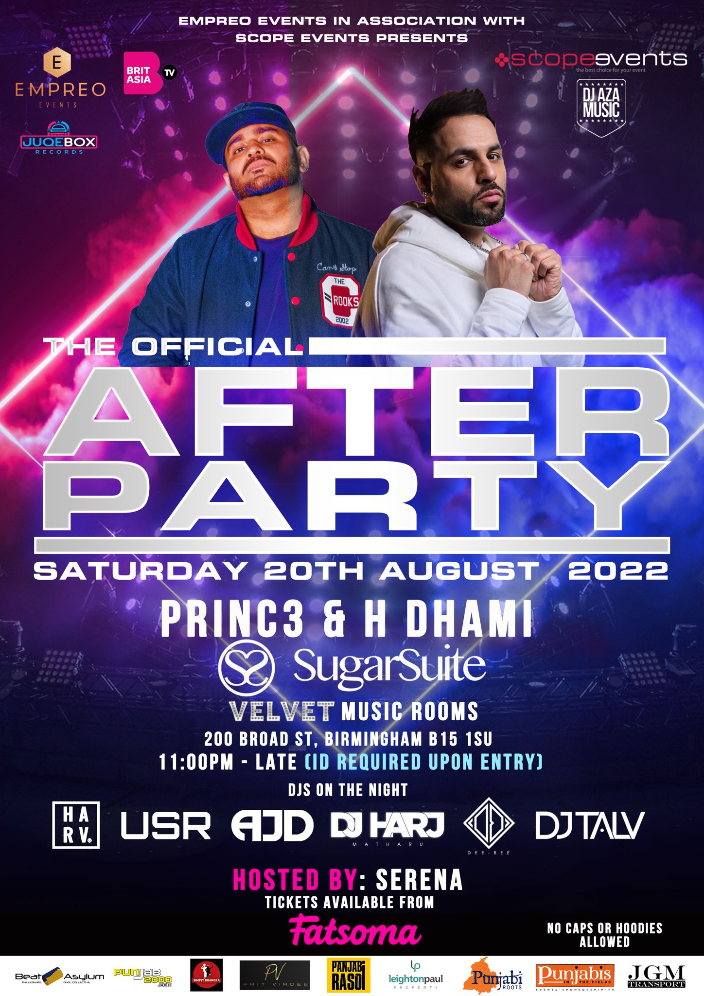 [SOLD OUT] The Official Afterparty - Diljit Dosanjh Concert at Sugar 