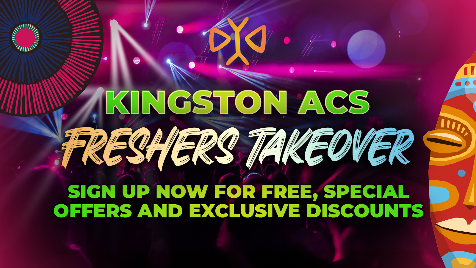 Kingston ACS Freshers 2022 Sign Up Now For Free! at Multiple Venues