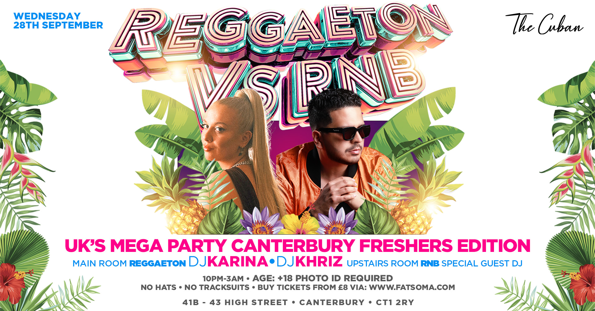 REGGAETON VS RNB ( Freshers Edition )