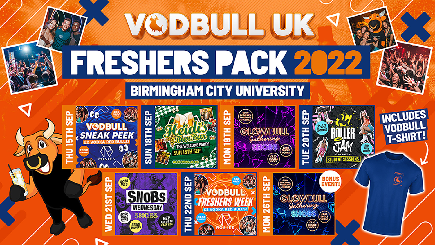 💥Vodbull UK’s Welcome Pack for Birmingham City Students💥 [SOLD OUT]