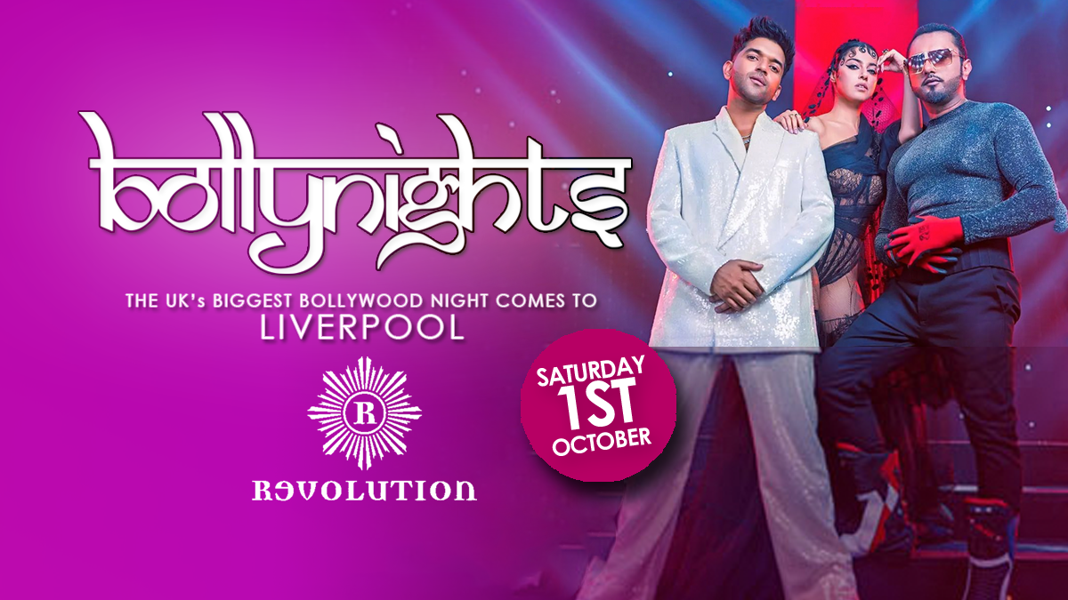 Bollynights Liverpool – Saturday 1st October