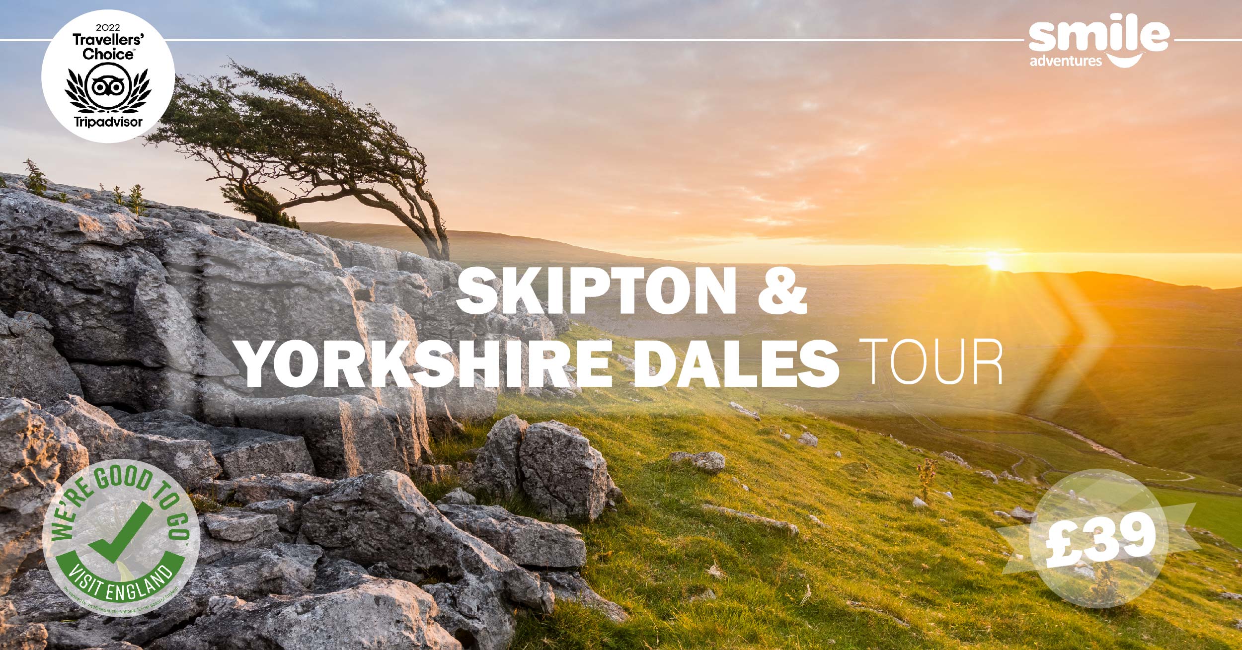 Skipton & Yorkshire Dales Tour – From Manchester